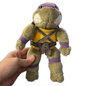 Vintage 1988 TMNT Teenage Mutant Ninja Turtles Donatello Plush Playmates